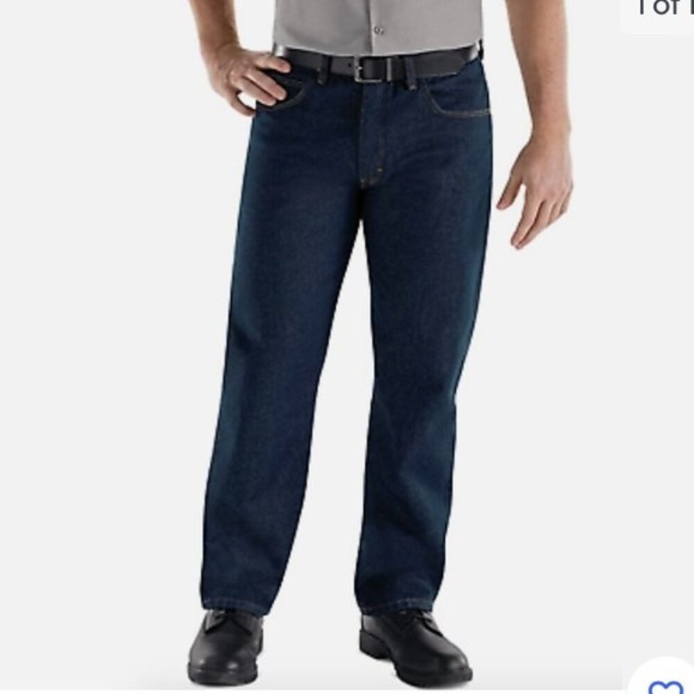 Red Kap PD60 men's Blue work Jeans 38x30